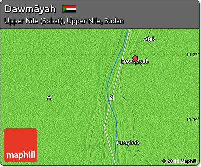 Political Map of Dawmāyah