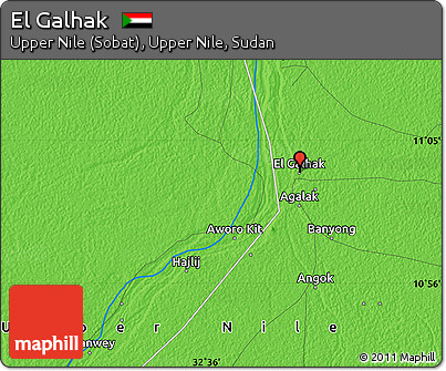 Political Map of El Galhak
