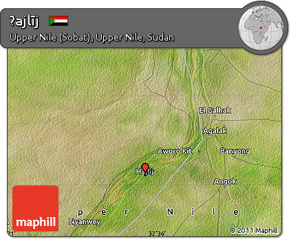 Satellite Map of Ḩajlīj