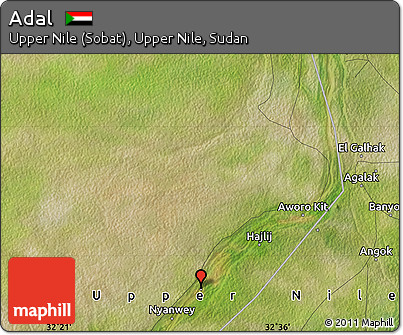 Satellite Map of Adal