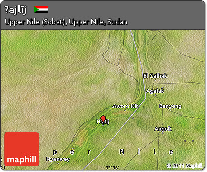 Satellite Map of Ḩajlīj