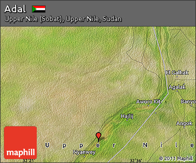 Satellite Map of Adal