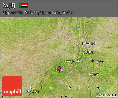 Satellite Map of Ḩajlīj