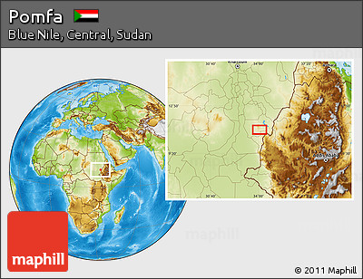 Physical Location Map of Pomfa