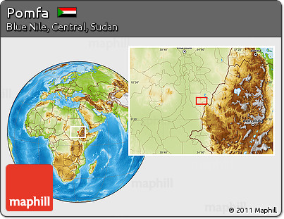 Physical Location Map of Pomfa