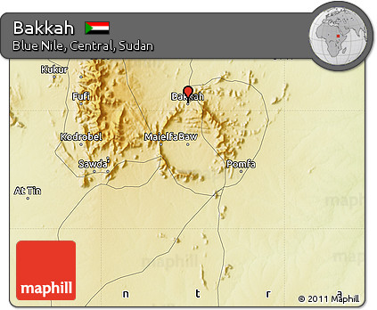Physical Map of Bakkah