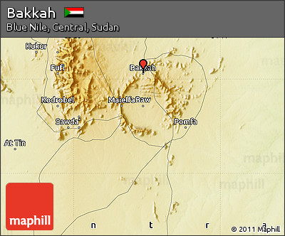 Physical Map of Bakkah