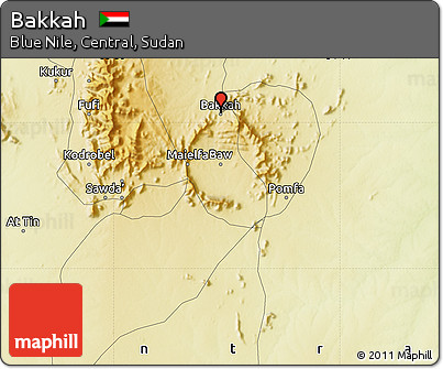 Physical Map of Bakkah