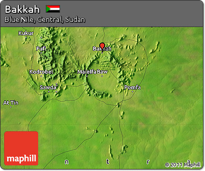 Satellite Map of Bakkah