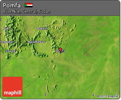 Satellite Map of Pomfa