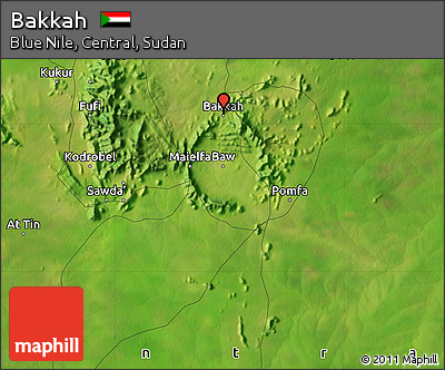 Satellite Map of Bakkah