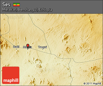 Physical 3D Map of Ses