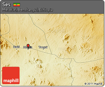 Physical 3D Map of Ses