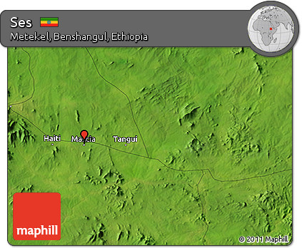 Satellite 3D Map of Ses