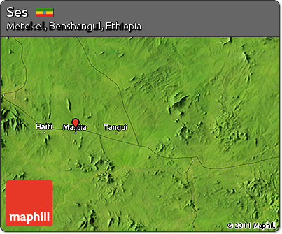 Satellite 3D Map of Ses