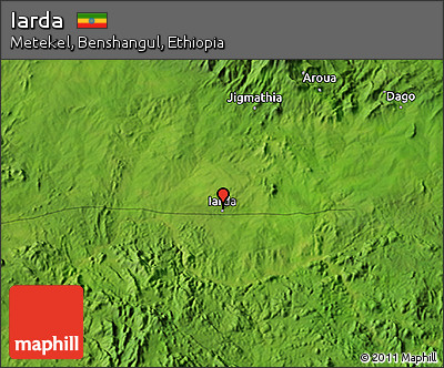 Satellite 3D Map of Iarda