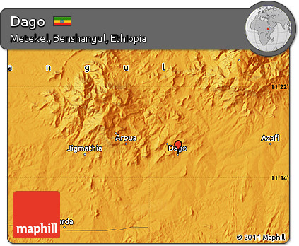 Political Map of Dago