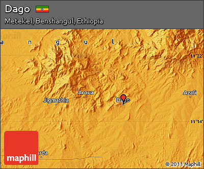 Political Map of Dago