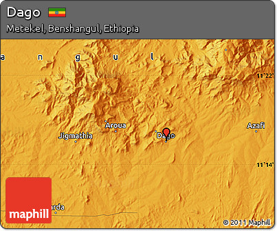 Political Map of Dago
