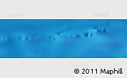 Shaded Relief Panoramic Map of the area around 11° 9' 41" N, 48° 22' 30" W