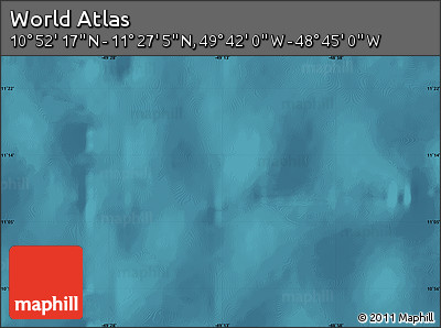 Satellite Map of the Area around 11° 9' 41" N, 49° 13' 30" W