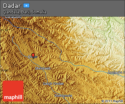 Physical Map of Dadar