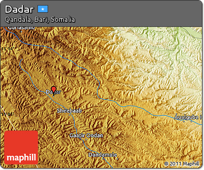 Physical Map of Dadar
