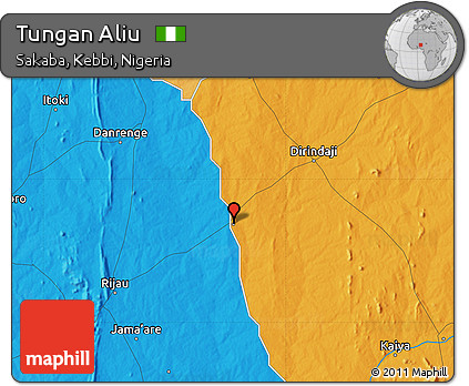 Political Map of Tungan Aliu