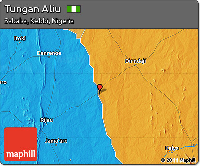 Political Map of Tungan Aliu