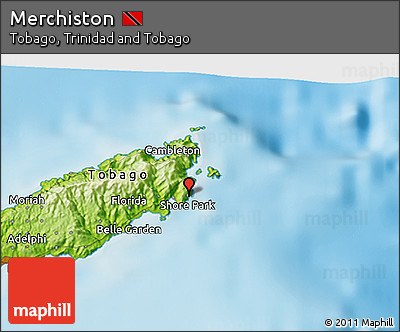 Physical 3D Map of Merchiston