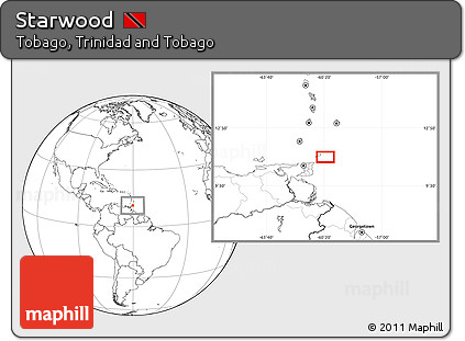 Blank Location Map of Starwood