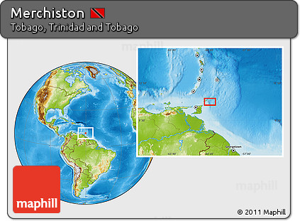 Physical Location Map of Merchiston