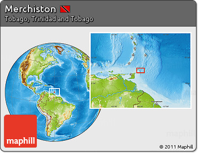 Physical Location Map of Merchiston