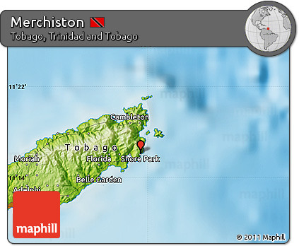 Physical Map of Merchiston