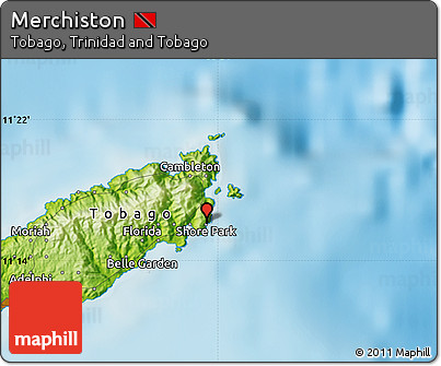 Physical Map of Merchiston