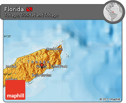 Political Map of Florida