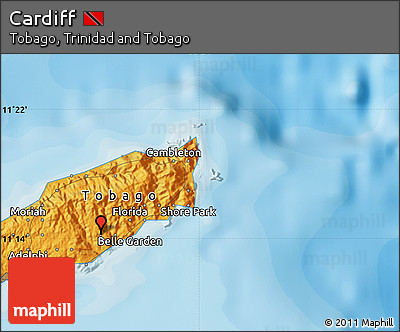 Political Map of Cardiff