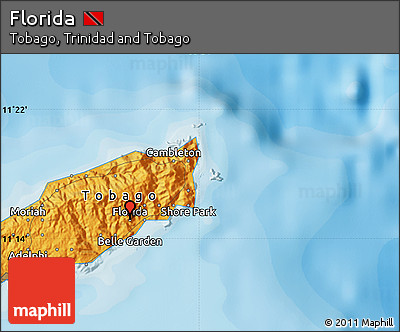 Political Map of Florida