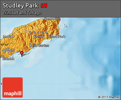 Political Map of Studley Park