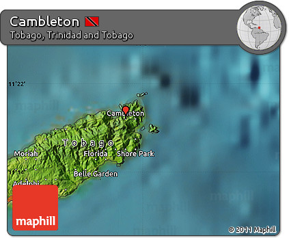 Satellite Map of Cambleton