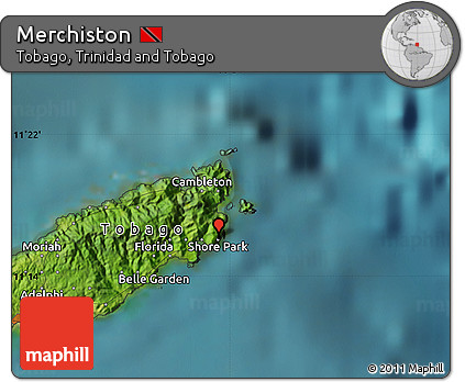 Satellite Map of Merchiston