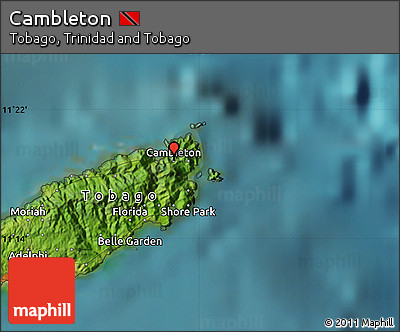 Satellite Map of Cambleton