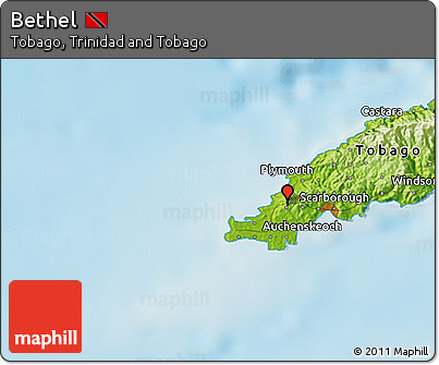 Physical 3D Map of Bethel