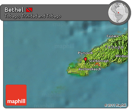 Satellite 3D Map of Bethel
