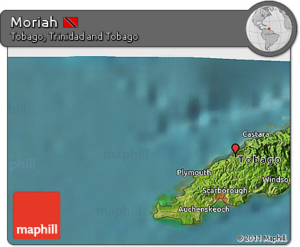 Satellite 3D Map of Moriah