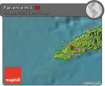 Satellite 3D Map of Patience Hill