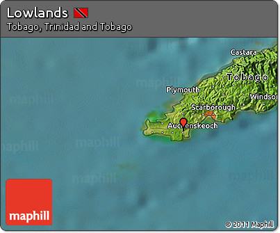 Satellite 3D Map of Lowlands