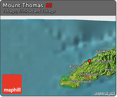 Satellite 3D Map of Mount Thomas