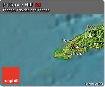 Satellite 3D Map of Patience Hill