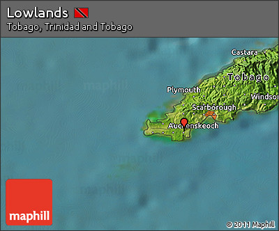 Satellite 3D Map of Lowlands
